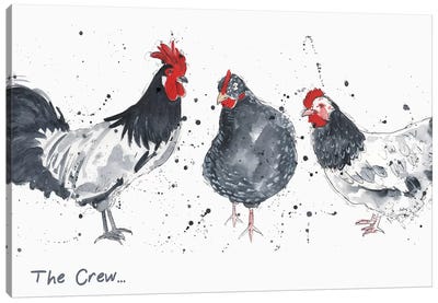 The Crew Canvas Art Print - Michelle Campbell