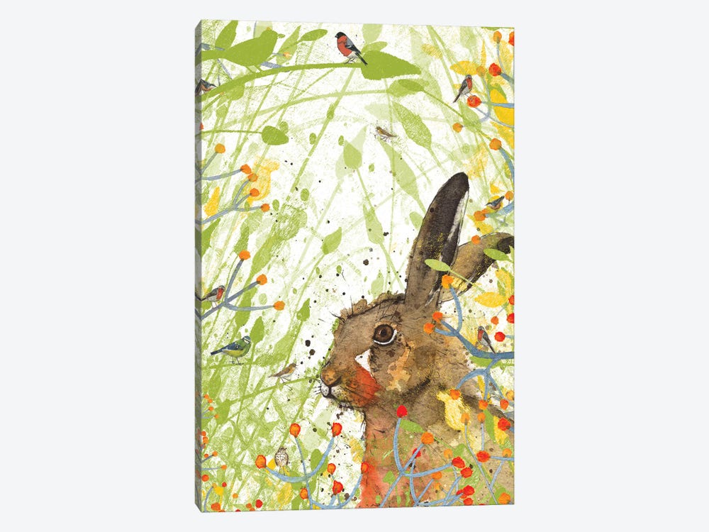 Hare (Birdsong) by Michelle Campbell 1-piece Canvas Wall Art