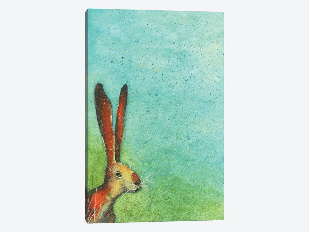 Hunny Bunny by Michelle Campbell 1-piece Art Print