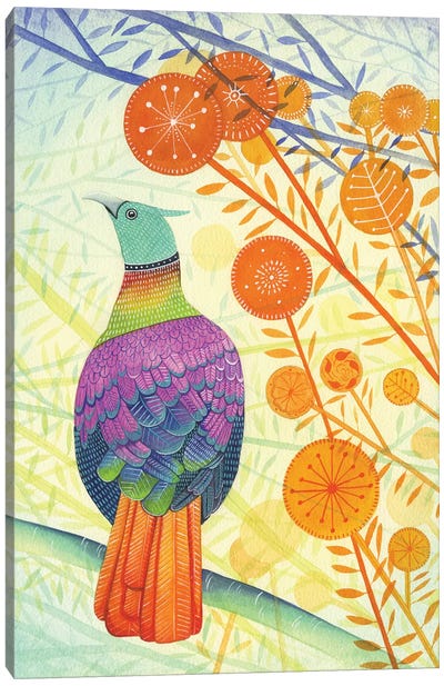 Pheasant Canvas Art Print - Michelle Campbell