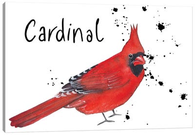 Cardinal Canvas Art Print - Michelle Campbell