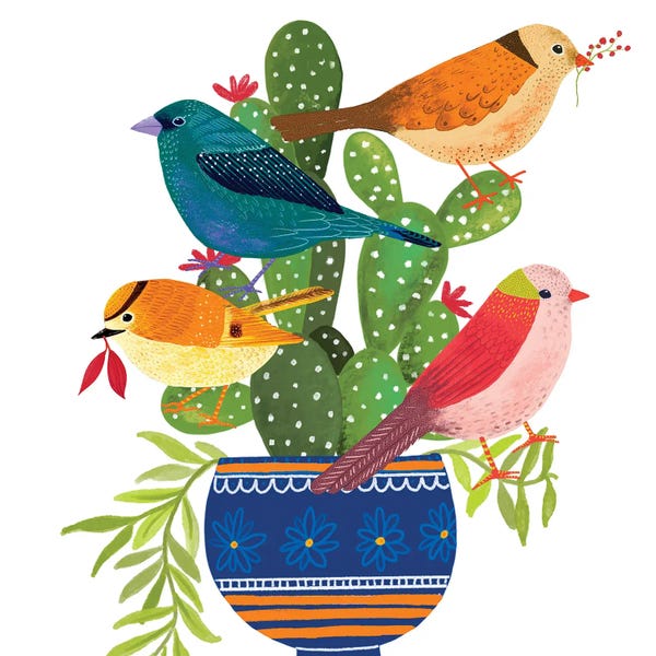 Cacti: Beautiful Birds by Michelle Campbell