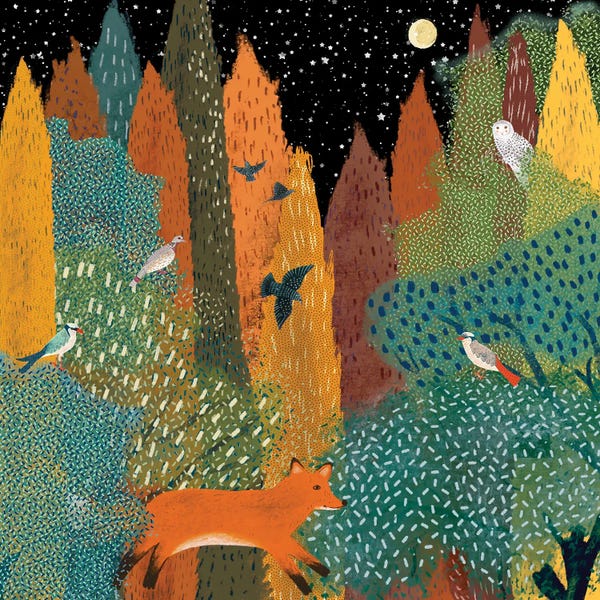 Michelle Campbell: Between The Cypress Trees by Michelle Campbell