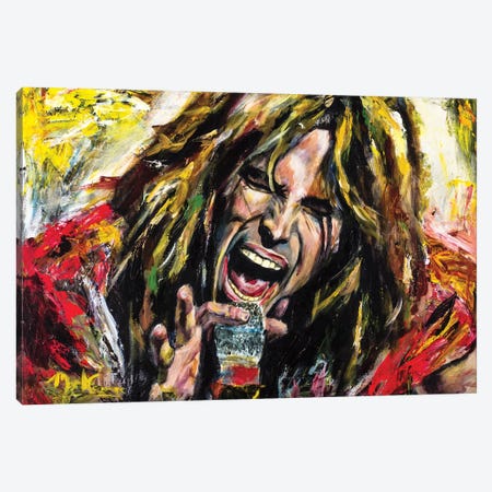 Steven Tyler Canvas Print #MCF20} by Mark Courage Canvas Wall Art