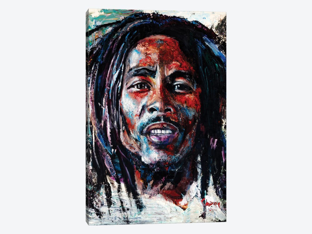 Bob Marley by Mark Courage 1-piece Canvas Art