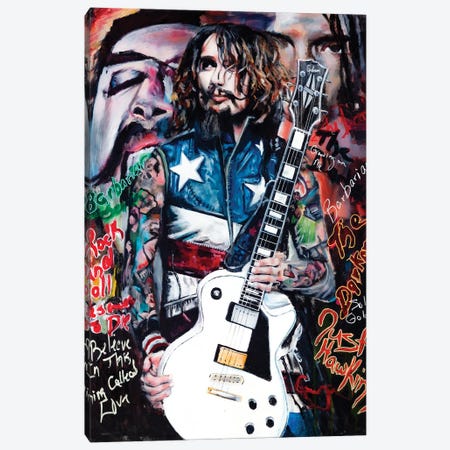 Justin Hawkins Canvas Print #MCF5} by Mark Courage Canvas Art