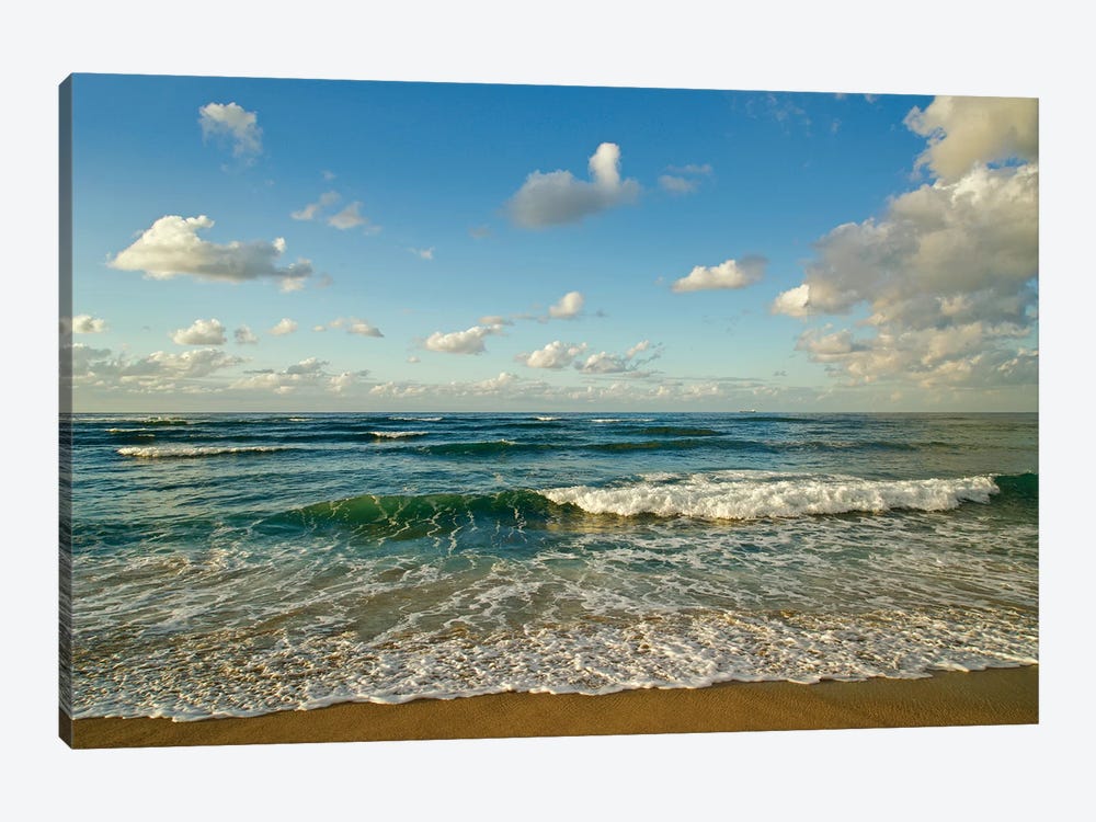 Israel, Haifa. Beaches And Mediterranean Sea by Michele Molinari 1-piece Canvas Art