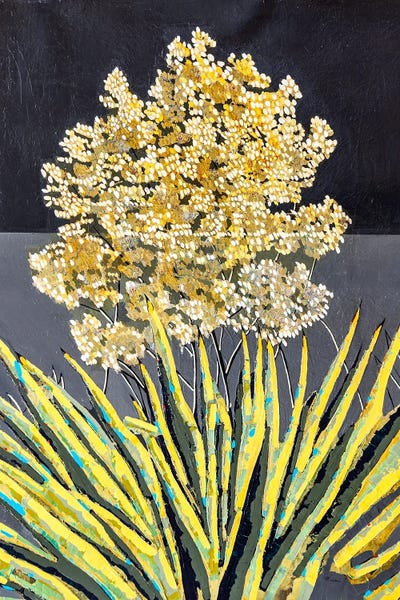 Midnight by Macchiaroli framed canvas print