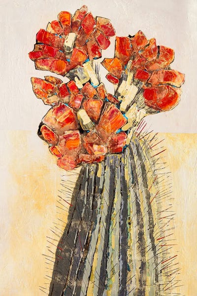 Blossoms: Study In Red by Macchiaroli