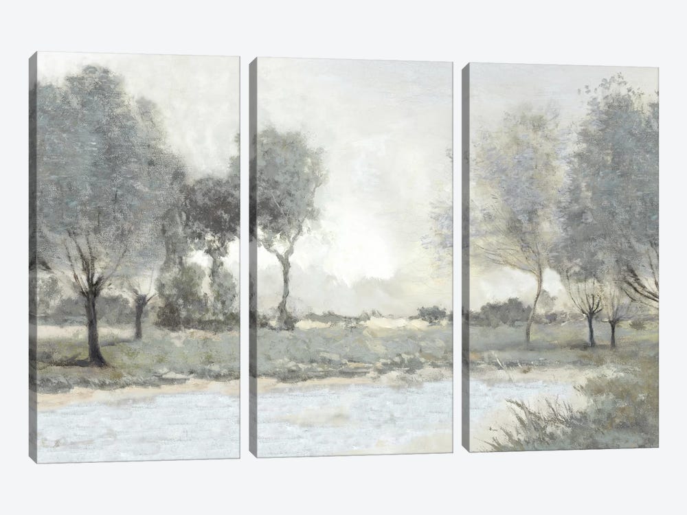By The Pond I by Christy McKee 3-piece Canvas Artwork