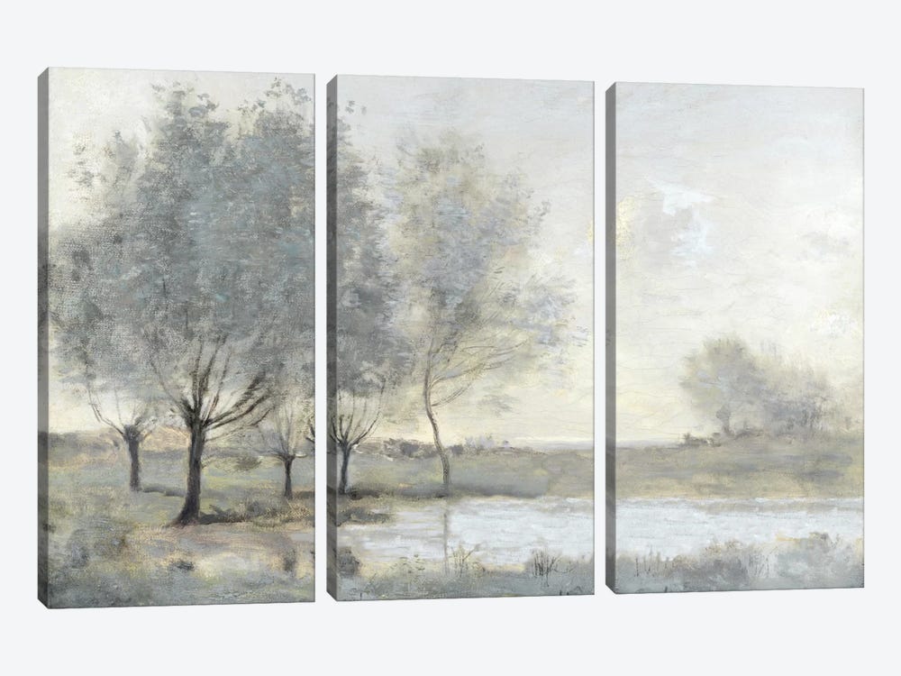 By The Pond II by Christy McKee 3-piece Canvas Print