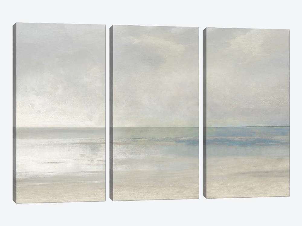 Pastel Seascape III by Christy McKee 3-piece Canvas Art Print