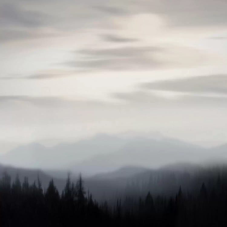 Mountain Vista II by Madeline Clark wall art