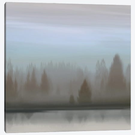 At Dawn Blue Sky I Canvas Print #MCL19} by Madeline Clark Art Print