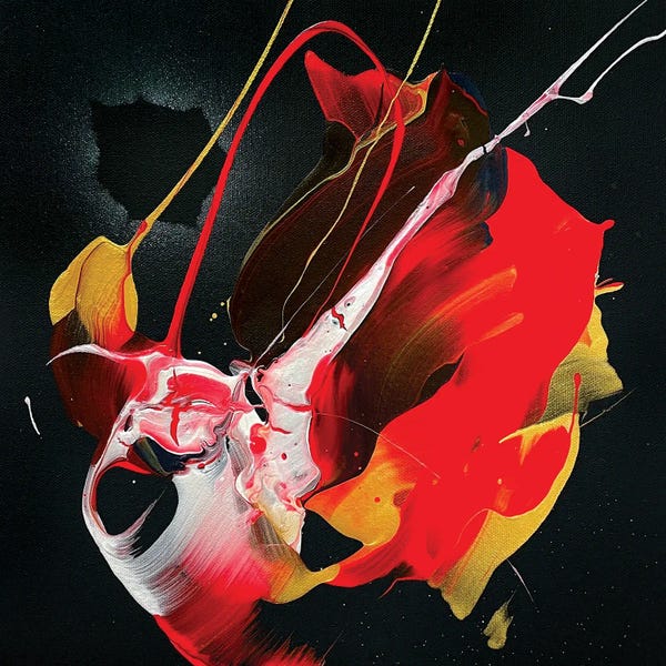 Similar To Jackson Pollock: Relapse III by Michael Carini