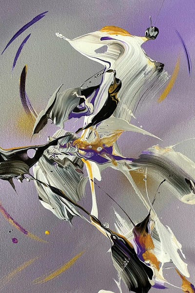 Similar To Jackson Pollock: It Gets So Lonely Inside My Head II by Michael Carini