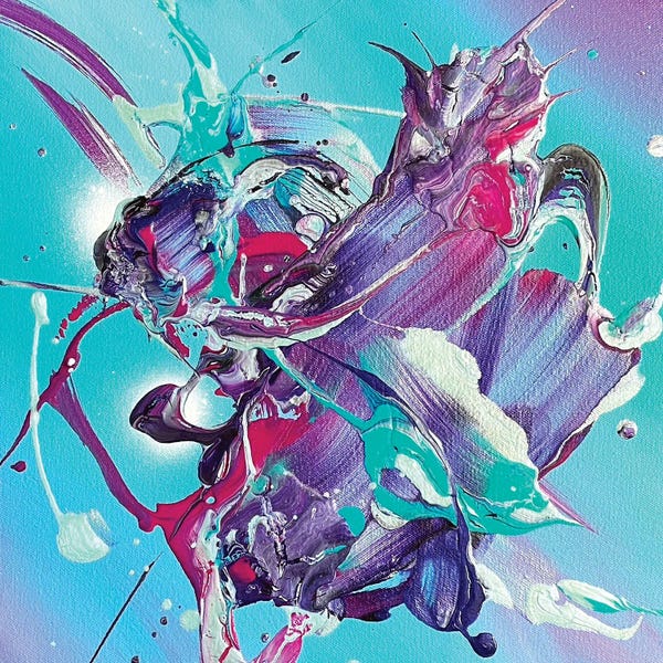 Similar To Jackson Pollock: Small Wounds Grow To Large Wounds (If Left Untreated) by Michael Carini