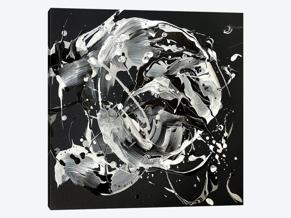It's Not Always Black And White (5150 Shades Of Grey) IV by Michael Carini 1-piece Canvas Art