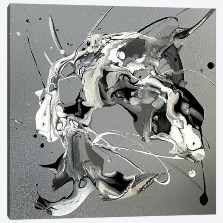It's Not Always Black And White (5150 Shades Of Grey) II Canvas Print #MCN131} by Michael Carini Canvas Artwork