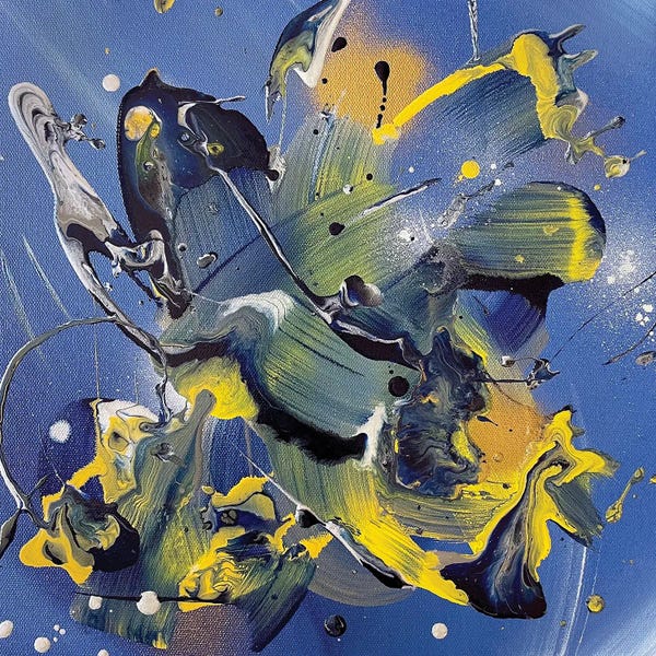 Similar To Jackson Pollock: Van Gogh's Shooting Stars II by Michael Carini