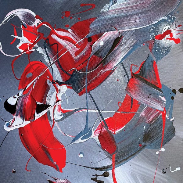 Similar To Jackson Pollock: Red Twilight by Michael Carini