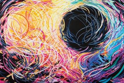 Astranomelly by Michael Carini multi panel art