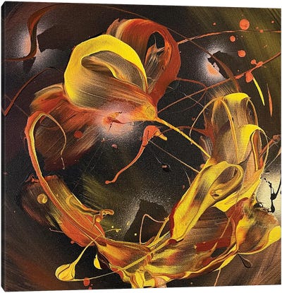 Black Hole Son II Canvas Art Print - Michael Carini