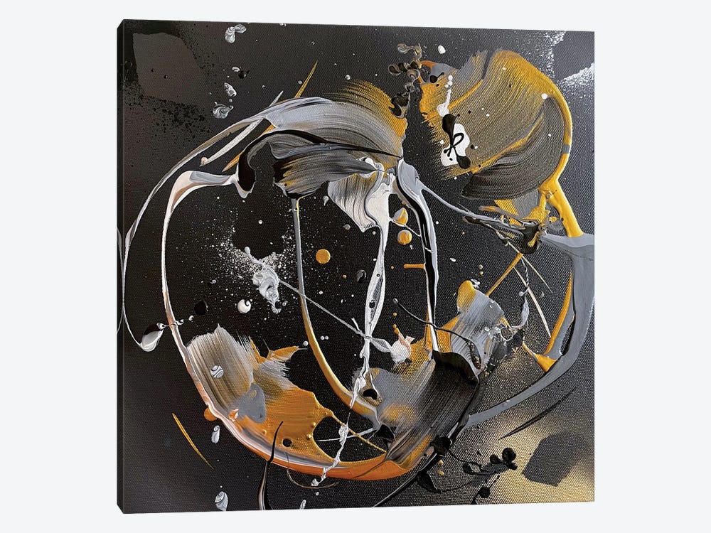 Cosmic Gold by Michael Carini 1-piece Canvas Art Print