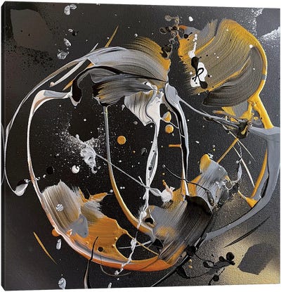 Cosmic Gold Canvas Art Print - Michael Carini