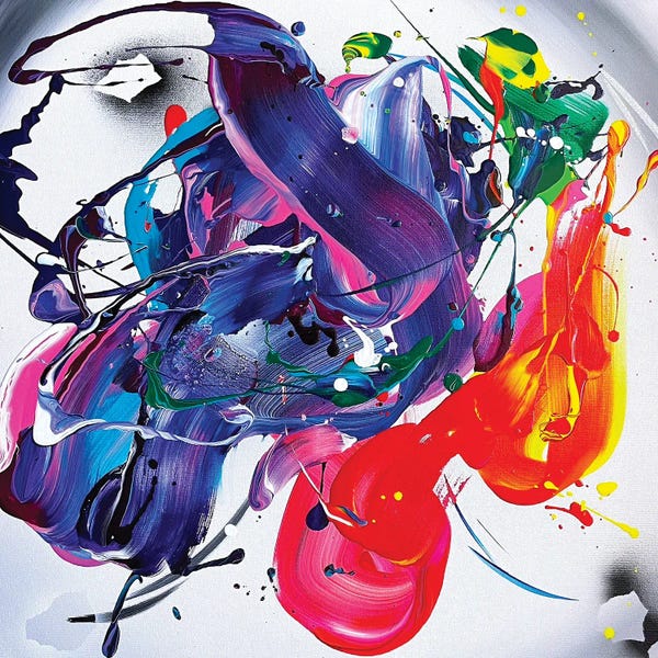 Similar To Jackson Pollock: Chakra Pride by Michael Carini