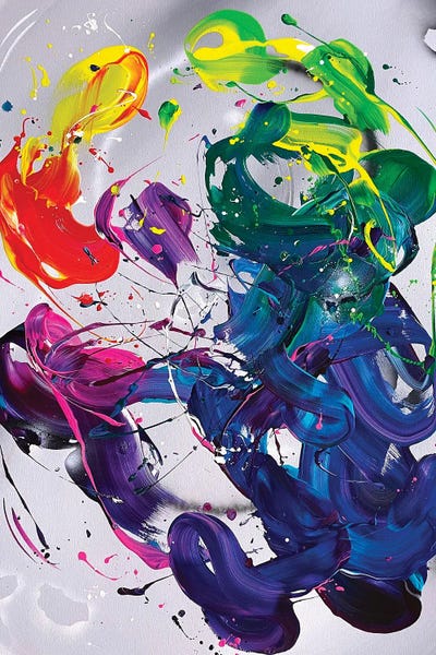 Big & Bold Abstracts: Dad, I'm Coming Home by Michael Carini