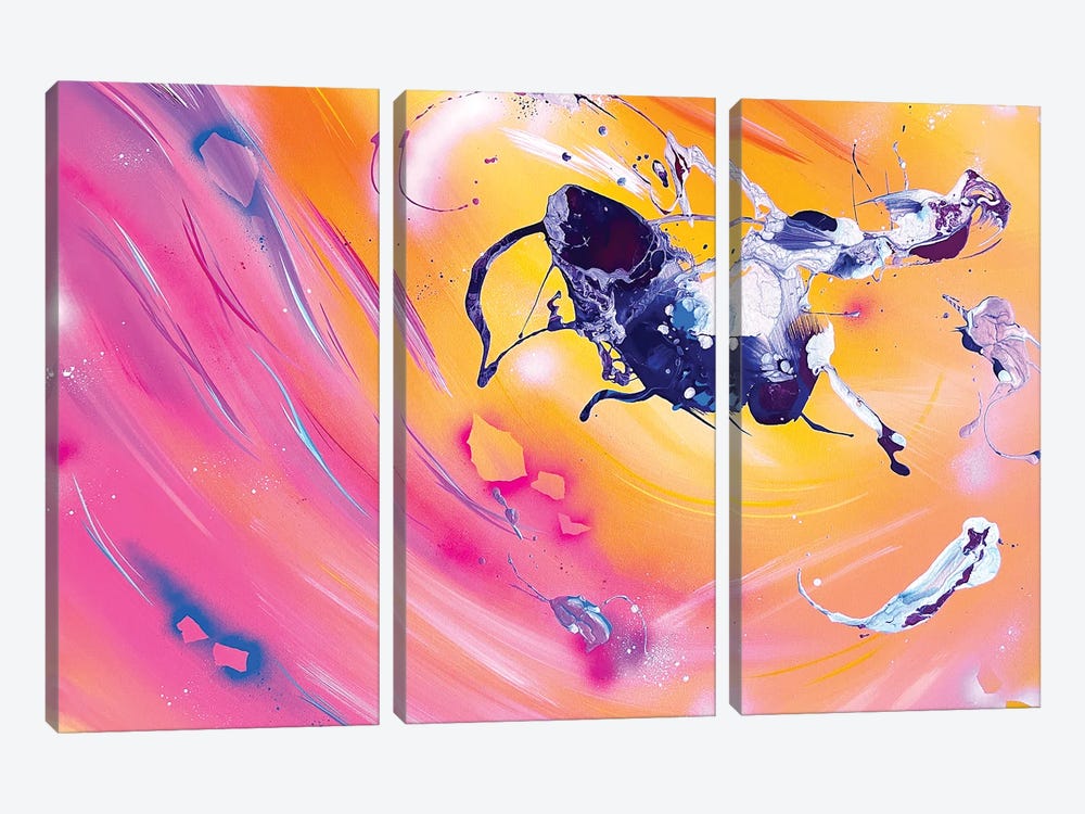 One Decision From Oblivion by Michael Carini 3-piece Canvas Artwork