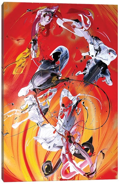 Fire Dance Canvas Art Print - Michael Carini