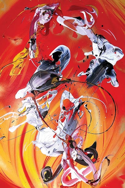 Similar To Jackson Pollock: Fire Dance by Michael Carini