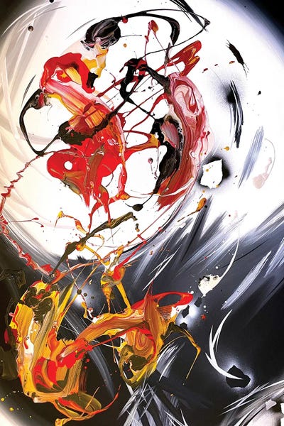 Similar To Jackson Pollock: Dancing Beneath The Moon by Michael Carini