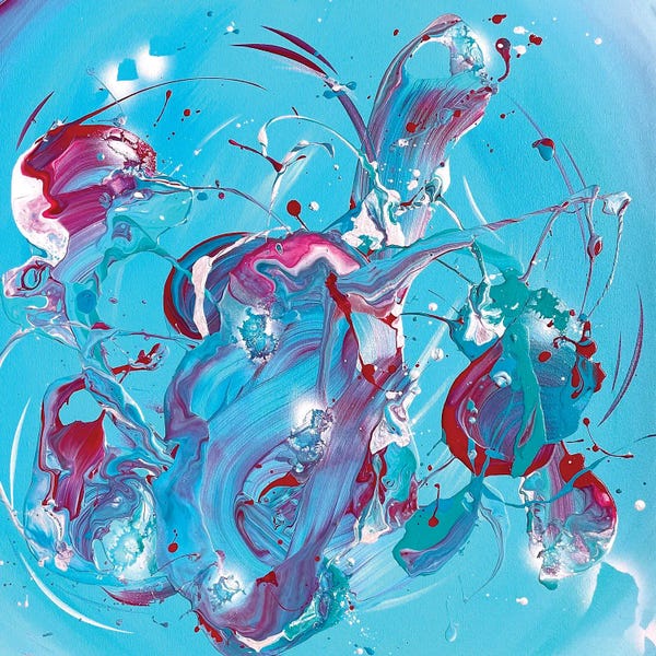 Similar To Jackson Pollock: Holding On To Hope by Michael Carini