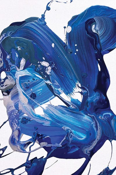 Silver Linings In The Blues V by Michael Carini art print