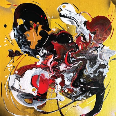 Twisted Masquerade by Michael Carini art print