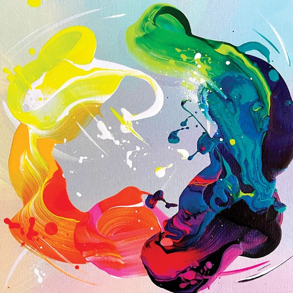 Similar To Jackson Pollock: I Can Finally See Me Again by Michael Carini