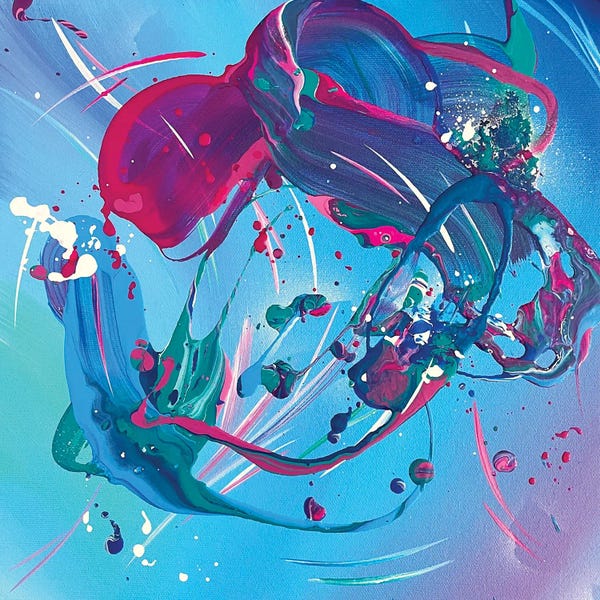 Similar To Jackson Pollock: Finding My Way Back by Michael Carini