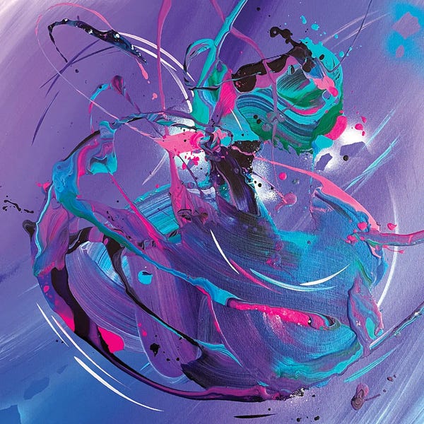 Similar To Jackson Pollock: When Life Breaks You Down (Recreate Yourself) by Michael Carini