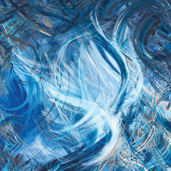 Abstract Expressionism: Consumption of the White Whale (Ahadevale) by Michael Carini