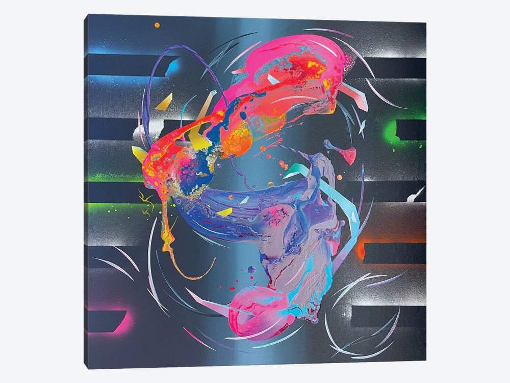 Am I Still Here (S.Ouls O.F S.Eparation)-Soul Fragment 2 by Michael Carini 1-piece Canvas Wall Art
