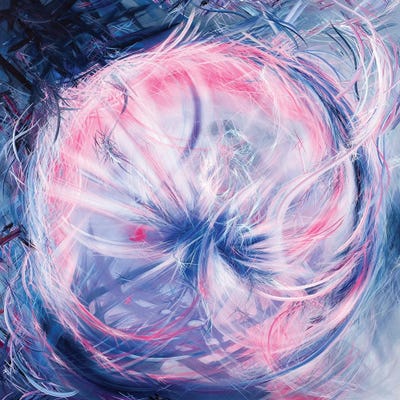 The Soliloquy of Stranger (Straliloquy) by Michael Carini art print