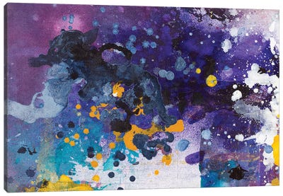 Beautiful Accidents VII Canvas Art Print - Similar to Jackson Pollock