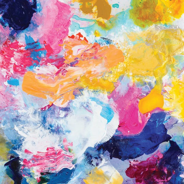 Colorful Abstracts: Beautiful Accidents IX by Michael Carini