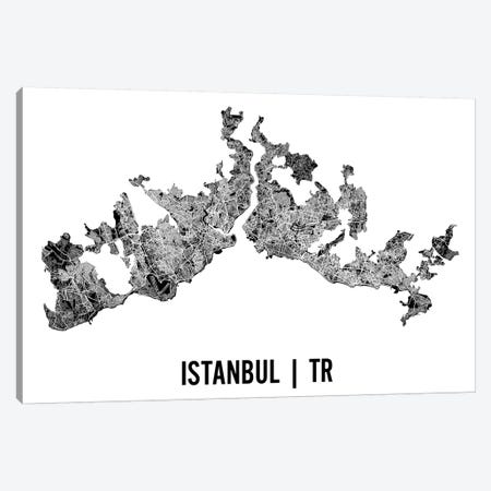 Istanbul Map Canvas Print #MCP29} by Mr. City Printing Canvas Art