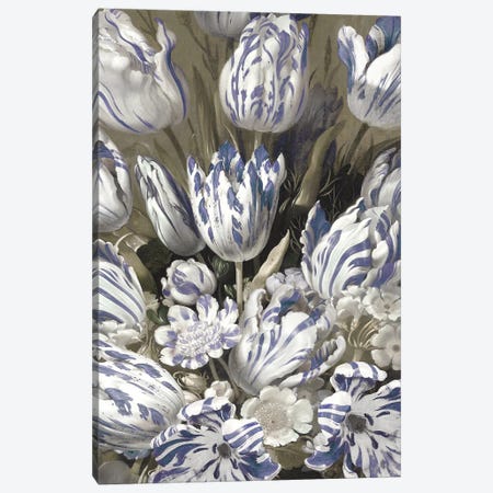 Tulip Bouquet Canvas Print #MCQ12} by Angela McQueen Canvas Artwork