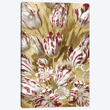Tulip Bouquet in Red Canvas Print #MCQ15} by Angela McQueen Canvas Print