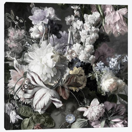 Glorious Bouquet IV Canvas Print #MCQ4} by Angela McQueen Canvas Wall Art